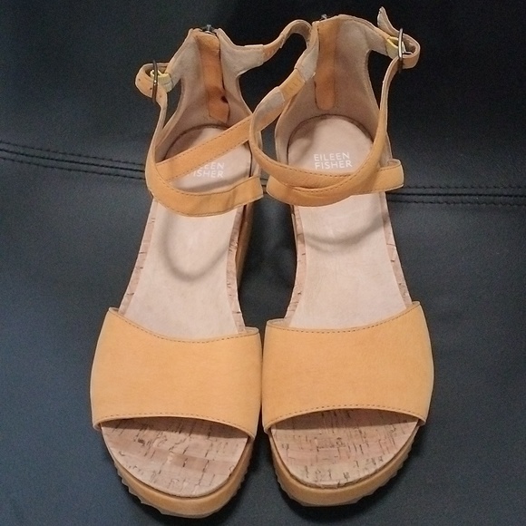 Eileen Fisher Shoes - Eileen Fisher wedged Sandals size 9